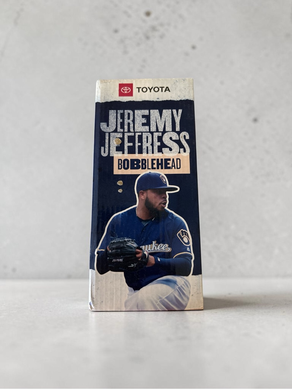 Jeremy Jeffress Bobblehead - Navy Blue